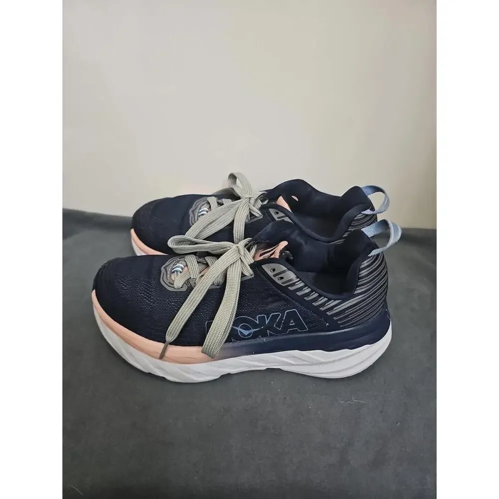 Hoka Men's One Bondi 6 sz 8.5D Blue - 1019270-MIDP‎